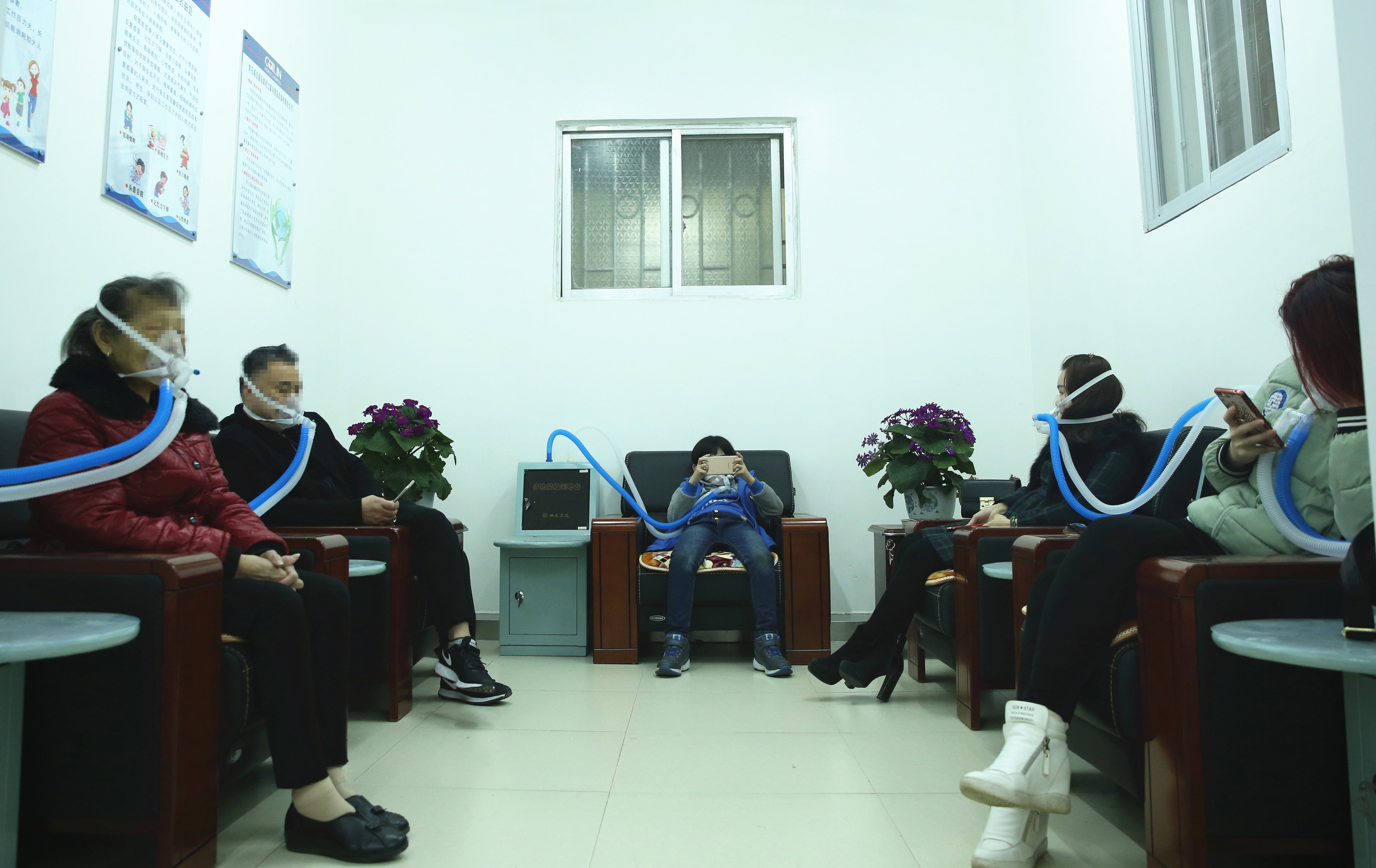 市内唯一的专业“氧吧”在我院开放