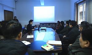 我院特邀资深医院质量管理专家邸宁教授授课