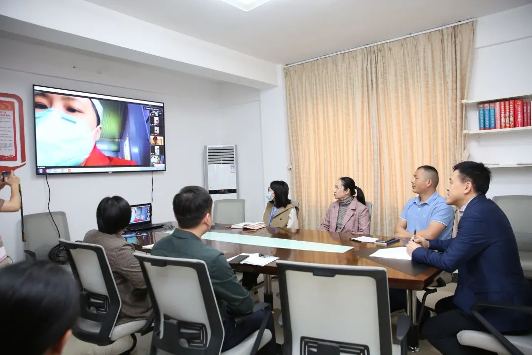 情牵一线，桂林市人民医院云慰问支援上海、防城港抗疫队员