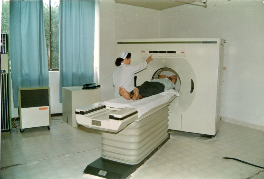 【老照片】1993年的CT机房