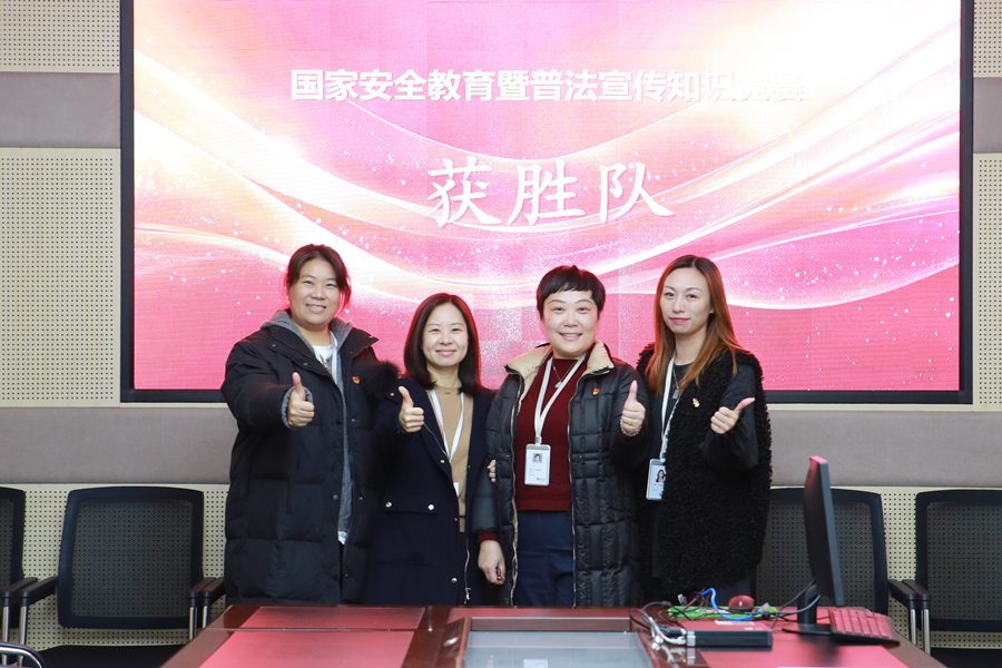机关第一党支部开展国家安全教育暨普法宣传知识竞赛主题党日活动