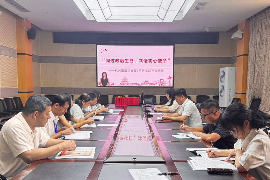 当AI遇见初心:机关第三党支部以“数智”赋能主题党日活动